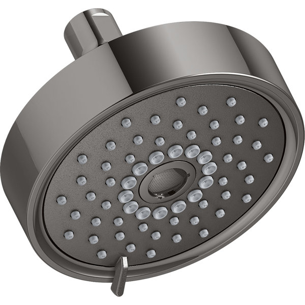 Kohler Purist 2.5 Gpm Multifunction Wall Mount Showerhead, Three Spray Settings, 5.5" High
